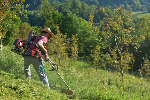 Slope Mowing in Pickerington